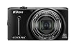 Nikon Coolpix S9500 Digitalkamera (18 Megapixel, 22-fach opt. Zoom, 7,6 cm (3 Zoll) OLED-Display, Bildstabilisator) schwarz