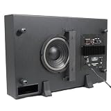 New Black 250 Watt Surround Sound HD Home Theater Slim Powered Active Subwoofer SUB8S