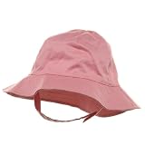 Toddler Solid Cotton Bucket Hat - Pink W20S25B