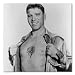 Burt Lancaster B&W Gallery Wrapped Box Canvas Print (The Rose Tattoo)