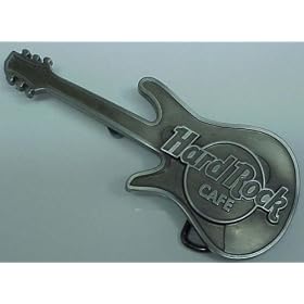 Hard Rock Cafe Guitar Belt Buckle (Brand New)