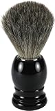 Swissco Badger Shave Brush With Black Handle