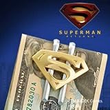 Superman ReturnsTM Shield Money Clip - Gold Plated