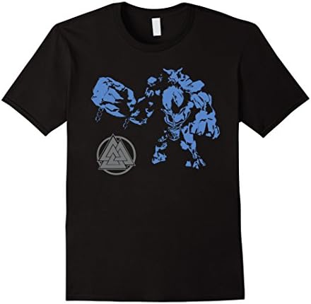 Men's Smite - Ymir, Father of the Frost Giants Gaming T- Shirt Large Black