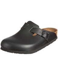 Birkenstock Boston Naturleder, Unisex Clogs