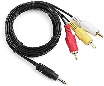 AV A/V AUDIO VIDEO TV Cable Cord Lead For Canon DV MiniDV HD CAMCORDER STV-250/N
