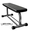 EF Fitness Flat Weight Bench with Dumbbell Rack EF-4414