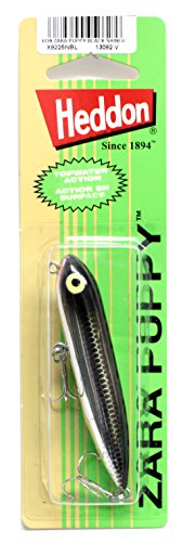 Heddon Zara Puppy (Black Shiner, 3-Inch)