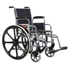 Vista® IC: Vista IC, 18x16 Detachable Desk Arm, Elevating Legrest