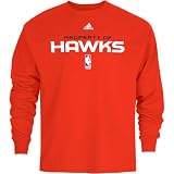adidas Atlanta Hawks True Property Long Sleeve T-Shirt