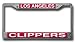 Los Angeles Clippers Laser Chrome Frame