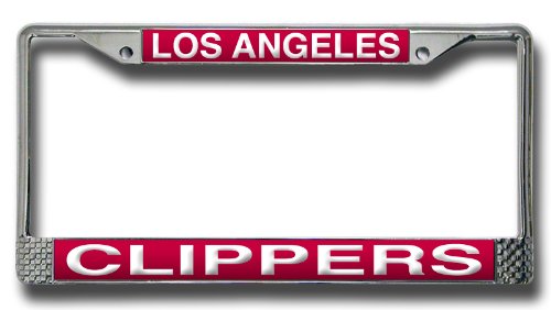 Los Angeles Clippers Laser Chrome Frame