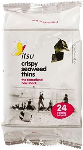 (8 PACK) - Itsu Crispy Seaweed Thins| 5 x 18 gx |8 PACK - SUPER SAVER - SAVE MONEY
