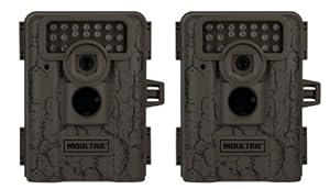 2 MOULTRIE Game Spy D-333 Low Glow Infrared Digital Trail Hunting Cameras - 7MP