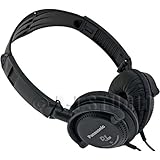 Panasonic RP-DJ120 Headphones (Ear-Cup) - Black