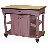Chelsea Home Nigella Kitchen Island In Maple