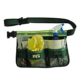 amzmonnsuta　 多機能 布製ウエストバッグ 腰袋　電気工事・園芸用工具ポーチ　ガーデンポケット　ツールバッグ 工具袋