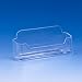 VITAdisplays� Visitenkartenhalter / Visitenkartenst�nder / Visitenkarten-Aufsteller, Querformat, Transparent (NE-095)