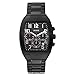 GUESS Unisex U0011G2 Dress Casual Chronograph Watch Black