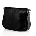 BACCINI Umh�ngetasche AMBER, Schultertasche - echt Leder - schwarz