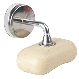 Kikkerland Magnetic Soap Holder with Suction Cup