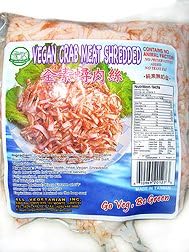 Vegan Crab Meat Shredded 5.5 Lb. 10-pack