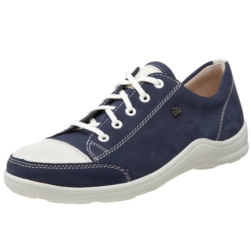 Finn Comfort Women's Soho Sneaker,Sea/Jasmine Nubuck Okapi,35 EU (US Women's 5 M)