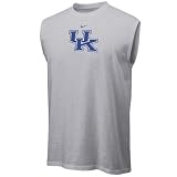 Nike Kentucky Wildcats Ash Team Logo Sleeveless T-shirt