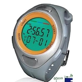 SFO Wrist Pedometer, Pulse Sensing, Memory, Sports Watch, Body Fat and Calorie Meter