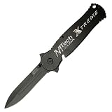 M-Tech Extreme Folding Knife Black
