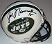 Joe Namath Autographed/Hand Signed New York Jets Mini Helmet