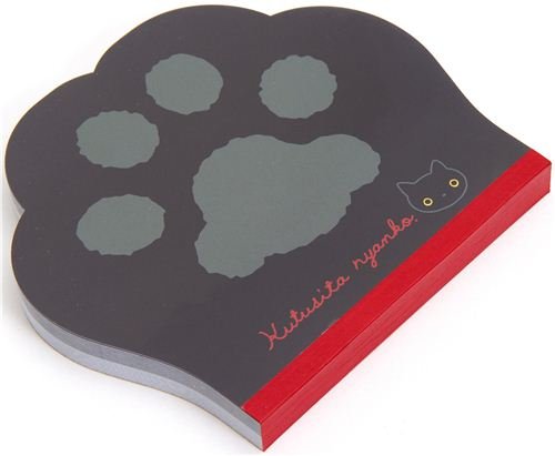 Imagen 2 de Bloc de Notas de Kutusita Nyanko Pata de Gato troquelada