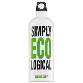 Sigg Simply Eco Loop Top Water Bottle (1.0-Liters, Eco-Logical)