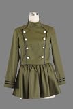 Japanese Anime Katekyo Hitman Reborn Cosplay Costume - Kokuyo School Uniform 1st Ver Set Small
