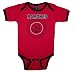 Toddler and Infant THE RAMONES One Piece Baby Suit in Red