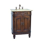 23 Powder Room Bath Sink Vanity Model HF0004M Alessa by Chans Furniture