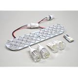 トヨタ アクア(NHP10）専用LEDルームランプ+ポジション球＋ナンバー灯6点セット