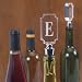 Etched Bottle Topper - Letter E by Mud Pie