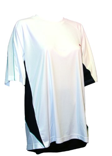Ellesse Men's Abruzzi Crew, color White/Black, Size L