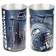 Seattle Seahawks 15 Inch Waste Basket