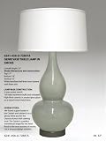 Genie Vase Lamp - Smoke Blue (30)