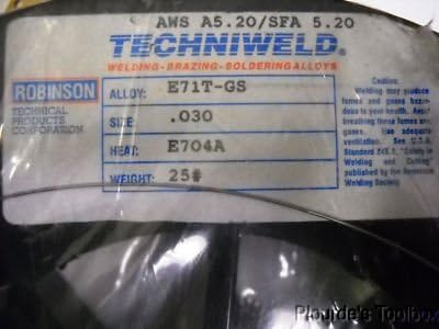 Techniweld E71T-GS Gasless MiG Welding Wire 26½lb Spool
