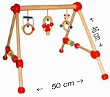KG Bieco 23000004 - My first Gym aus Holz 54 x 54 x 48 cm