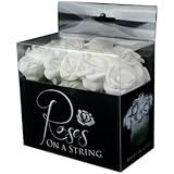 Fortune Products Roses on a String Light Set, 10' Length, Warm White Lights