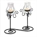 Wine Bottle Candle and Glass Chimney