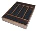 Kitchen & Housewares : Mountain Woods 6 Compartment Silverware Organizer Tray