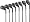 Adams Golf Idea Tech V3 Hybrid Irons, Set of 8 (4-GW, Right, Graphite, Regular Flex)
