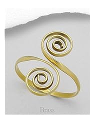 Cuff Bracelet In Brass