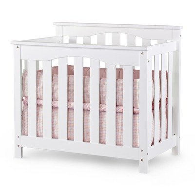 Ethan 2-in-1 Convertible Mini Crib in White