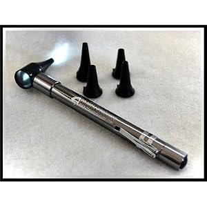 Third Generation Dr Mom Slimline Stainless LED Pocket Otoscope Third Generation Dr Mom Slimline Stainless LED Pocket Otoscope